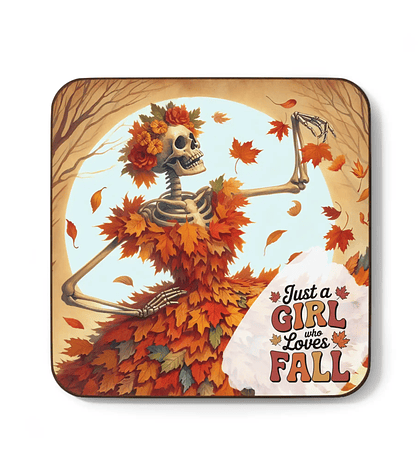 Bases quadradas “Just a Girl Who Loves Fall” 