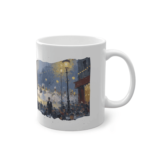 Caneca Personalizada - Noite em movimento