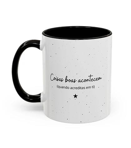 Caneca Personalizada - Coisas Boas Acontecem...