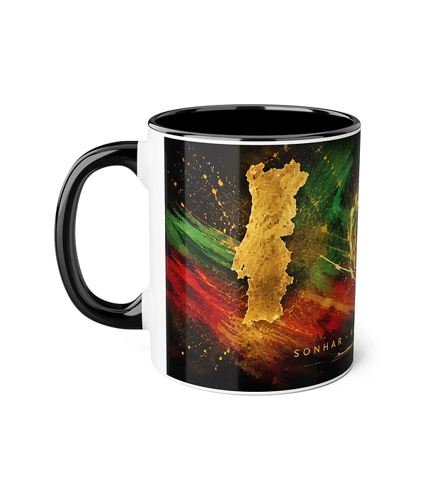 Caneca Portugal - Sonhar. Acreditar. Vencer.