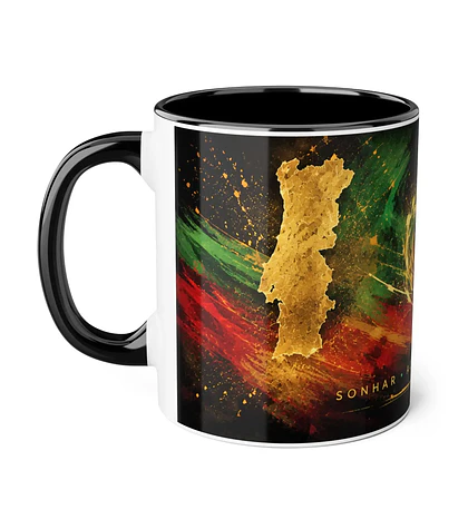 Caneca Portugal - Sonhar. Acreditar. Vencer.