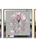 Trio de Quadros Decorativos Essência