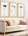 Trio de Quadros Decorativos Cuddle 