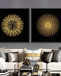 Conjunto de Quadros Decorativos Textures 