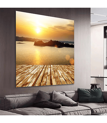 Quadro Decorativo em Tela Silenzio  