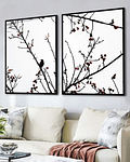 Conjunto de Quadros Decorativos Reason 