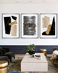 Trio de Quadros Decorativos  Eve