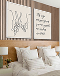 Conjunto de Quadros Decorativos Connexion