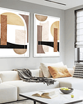 Conjunto de Quadros Decorativos Ventana 