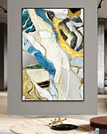 Quadro Decorativo em Tela  Mosaic 