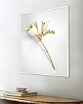 Quadro Decorativo Floral Maeve