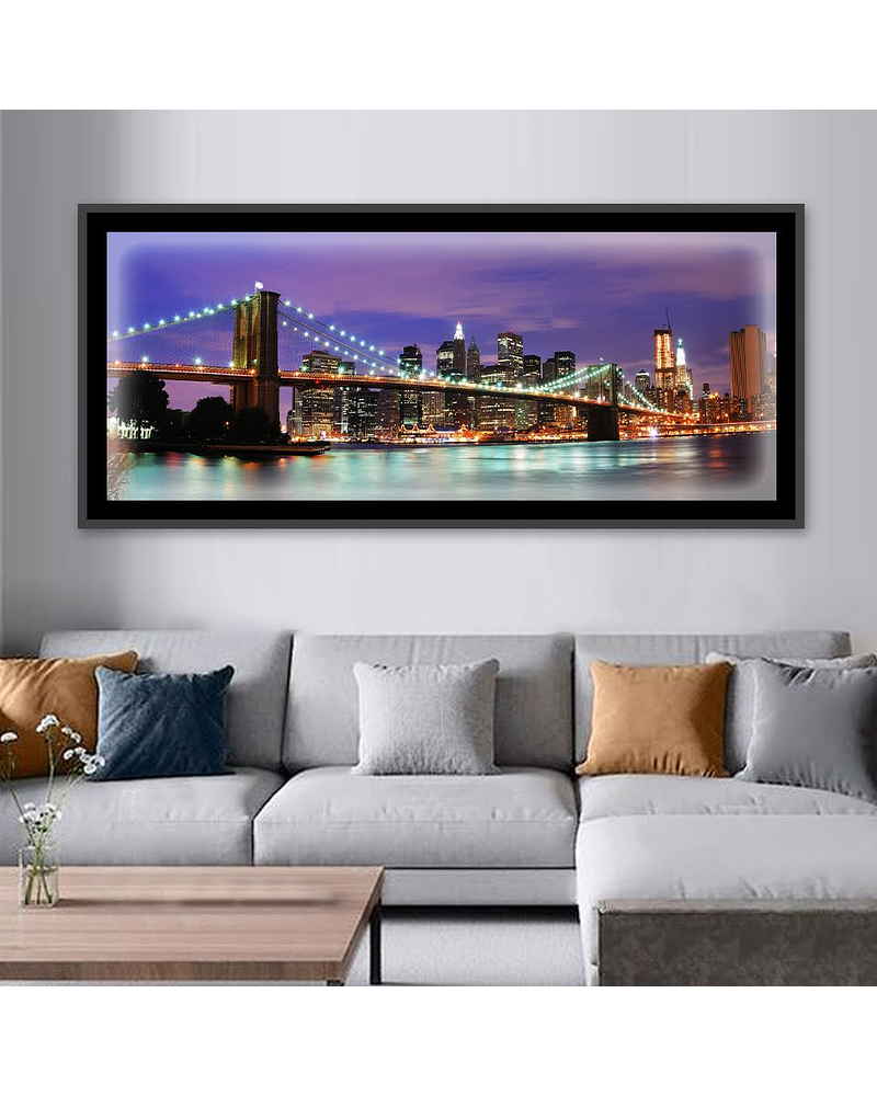 Quadro LED Brooklyn Bridge A