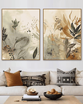 Conjunto de Quadros Decorativos Leyda