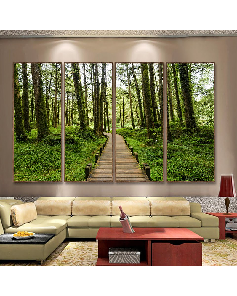 Composição de Quadros Decorativos Grove 