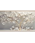 Quadro Decorativo Floral Bianca 