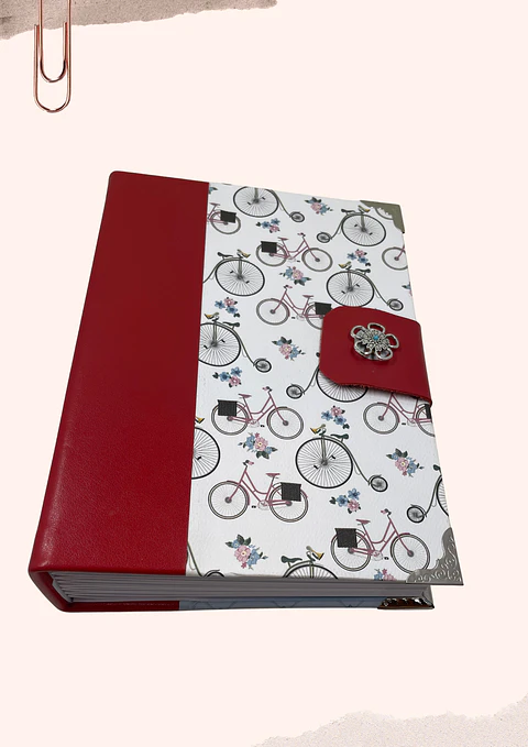Bicicletas. Cuaderno A5 con 180 hojas