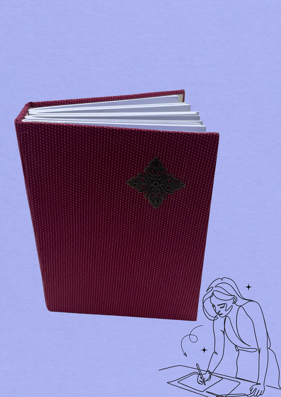 Estrella solitaria. Cuaderno A6, 160 hojas 3
