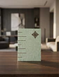Estrella solitaria en verde. Cuaderno A6, 112 hojas - Miniatura 1
