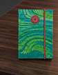 Flor en verde de bolsillo. Cuaderno A7, 100 hojas - Miniatura 2