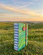 Flor en verde de bolsillo. Cuaderno A7, 100 hojas - Miniatura 4
