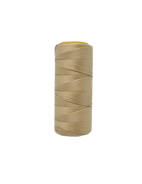 Hilo encerado 50 gr./1 mm. Beige