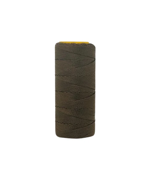 Hilo encerado 50 gr./1 mm. Café Oscuro