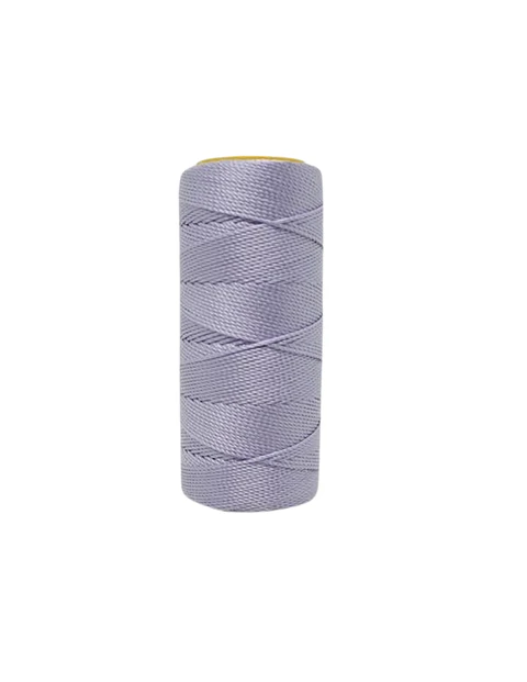 Hilo encerado 50 gr./1 mm. Lila Pastél