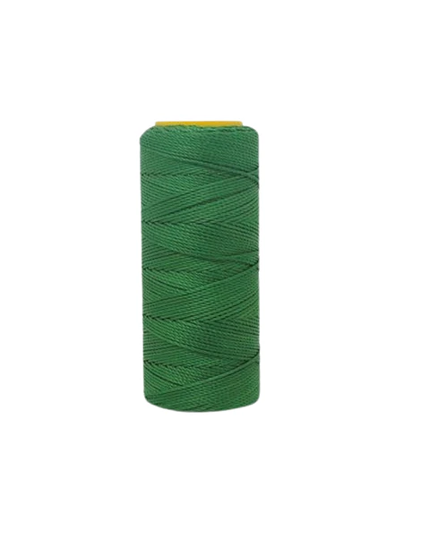 Hilo encerado 50 gr./1 mm. Verde Bosque