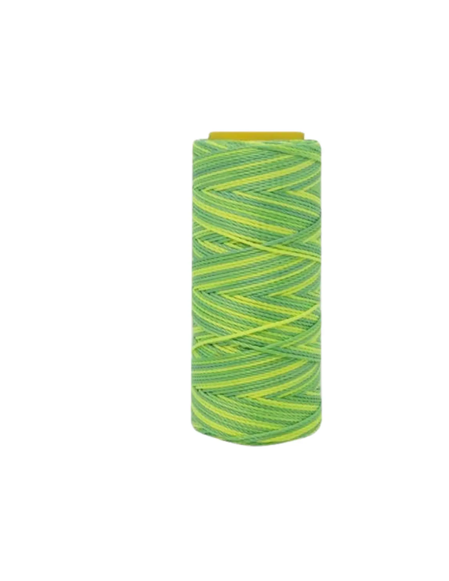 Hilo encerado 50 gr./1 mm. Mix Verde-Amarillo 1
