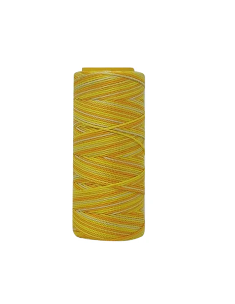 Hilo encerado 50 gr./1 mm. Mix Amarillo-Naranjo
