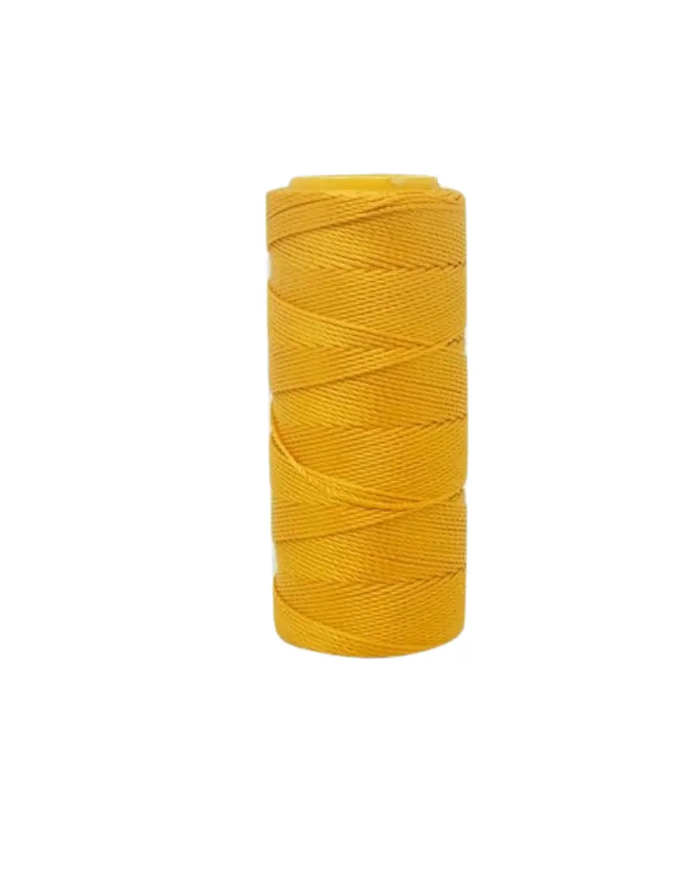 Hilo encerado 50 gr./1 mm. Naranjo mostaza 1