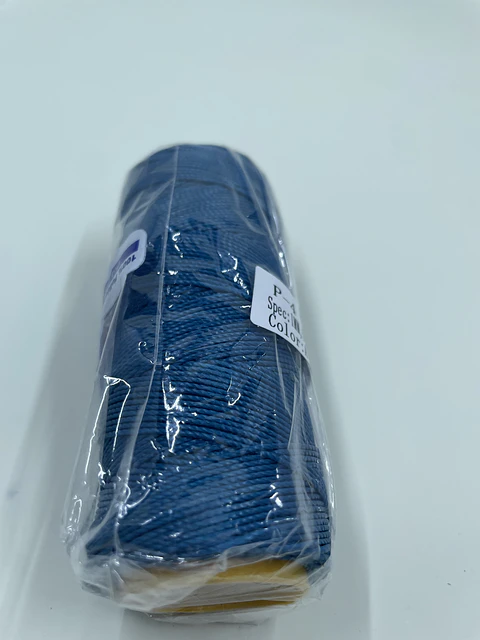 Hilo encerado 50 gr./1 mm. Azul Petróleo