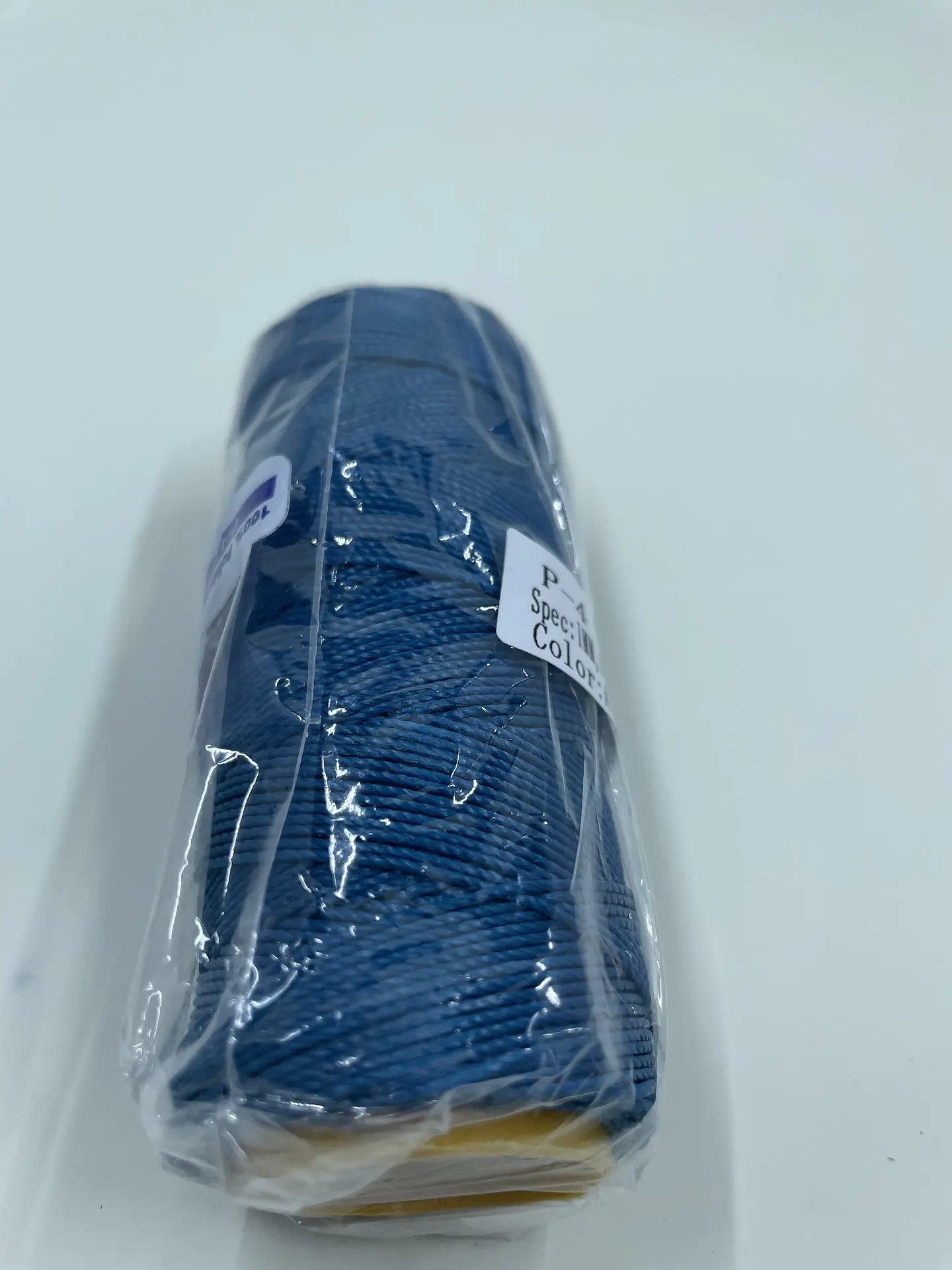 Hilo encerado 50 gr./1 mm. Azul Petróleo 1
