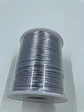 Cordón Bobby o Cola de Ratón 2 mm., 50 mt. Importadora Yarnabeth. C2071 Gris Acero - Miniatura 1