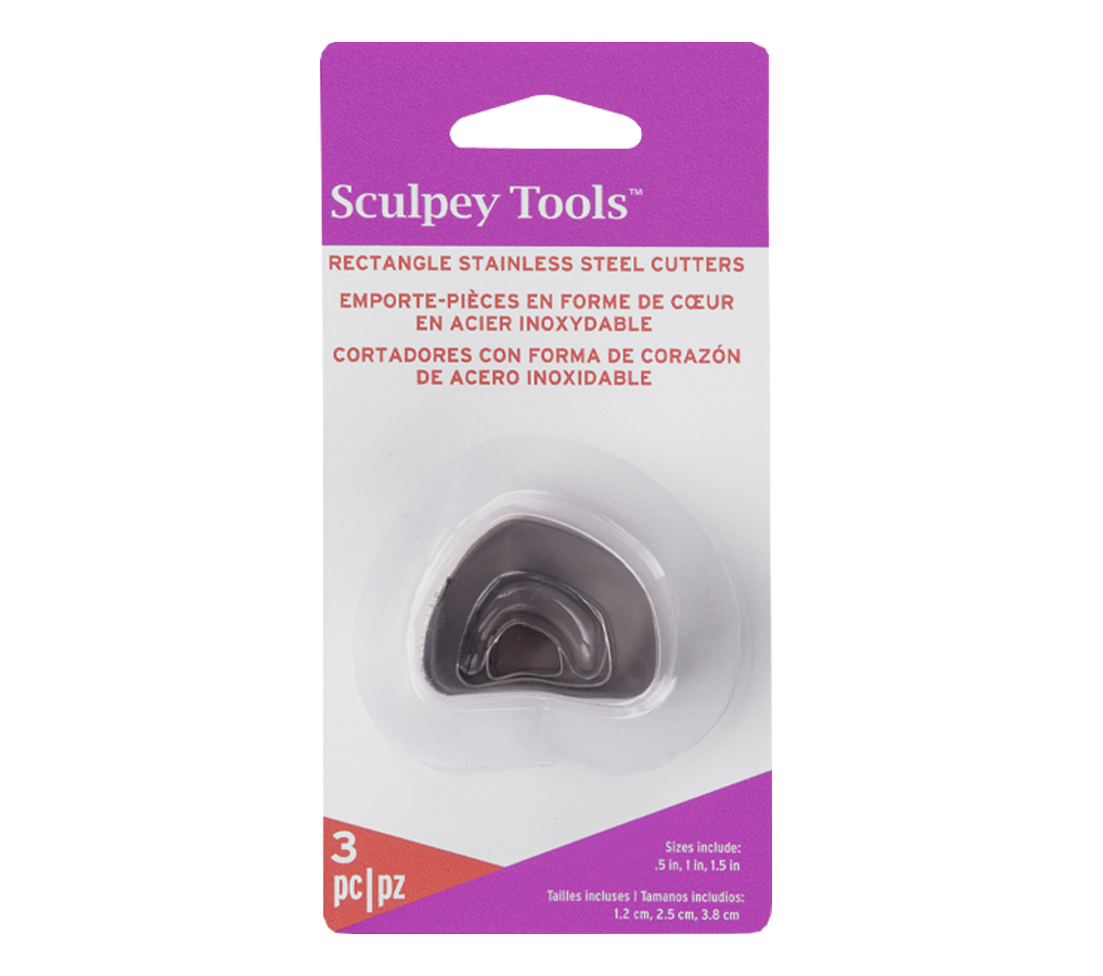 Sculpey Premo! Cortadores – Ovalo Irregular Oval 3 pc