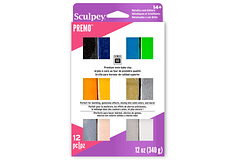 Sculpey Premo MultiPack 12 Colores Accents - 340g (12 X 28g)