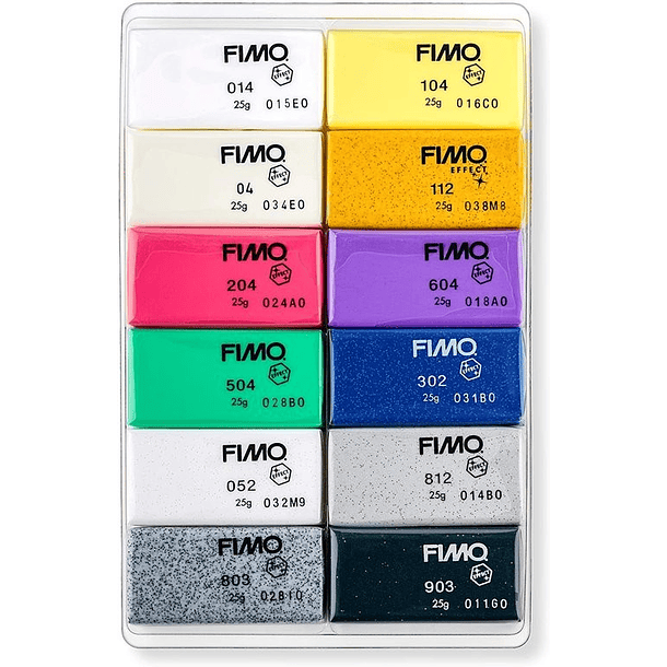 Arcilla Polimérica Fimo Effect Set 12 Colores 300g (12x25g) 2