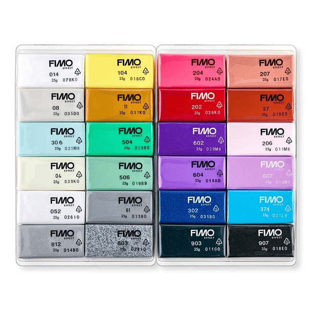Arcilla Polimérica Fimo Effect Set 24 Colores 600g (24x25g) 2