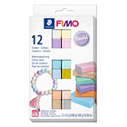 Arcilla Polimérica Fimo Soft Pastel Set 12 Colores 300g 1