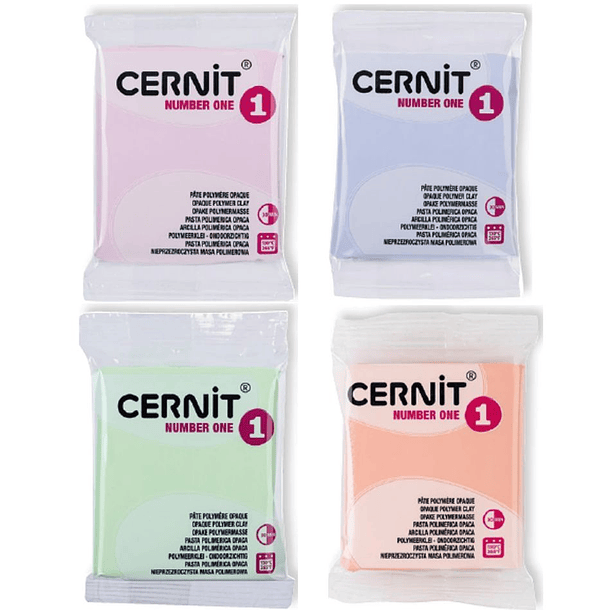 Cernit Number One Colores Pasteles (56g) 1