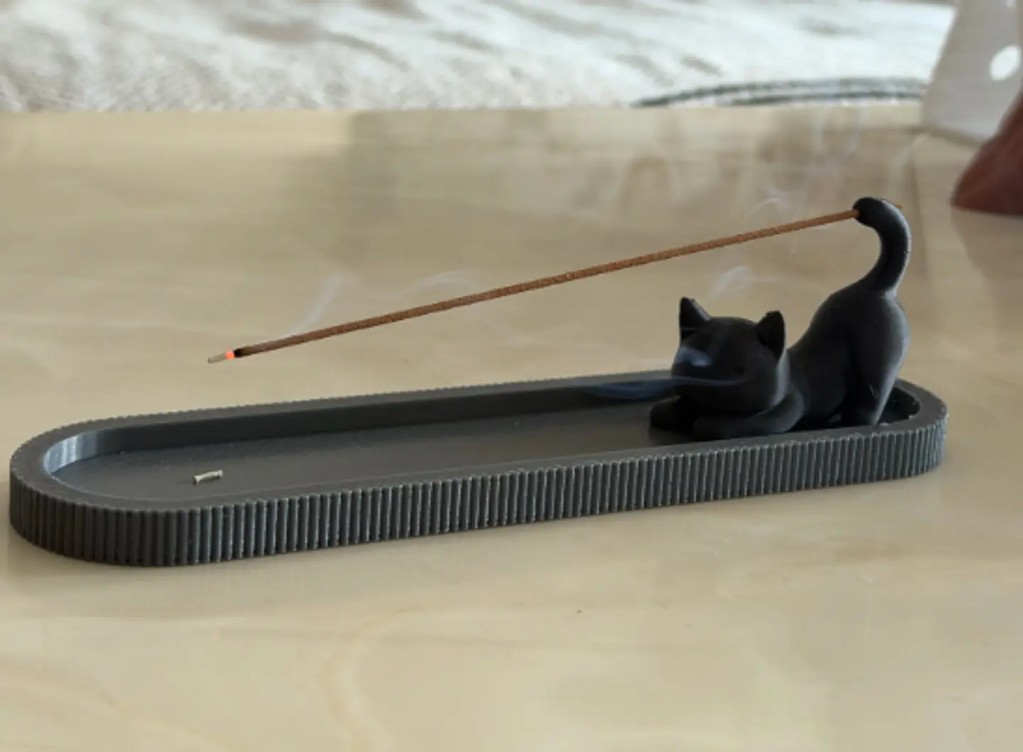 Incensário Decorativo com Gato 🐈‍⬛ 2