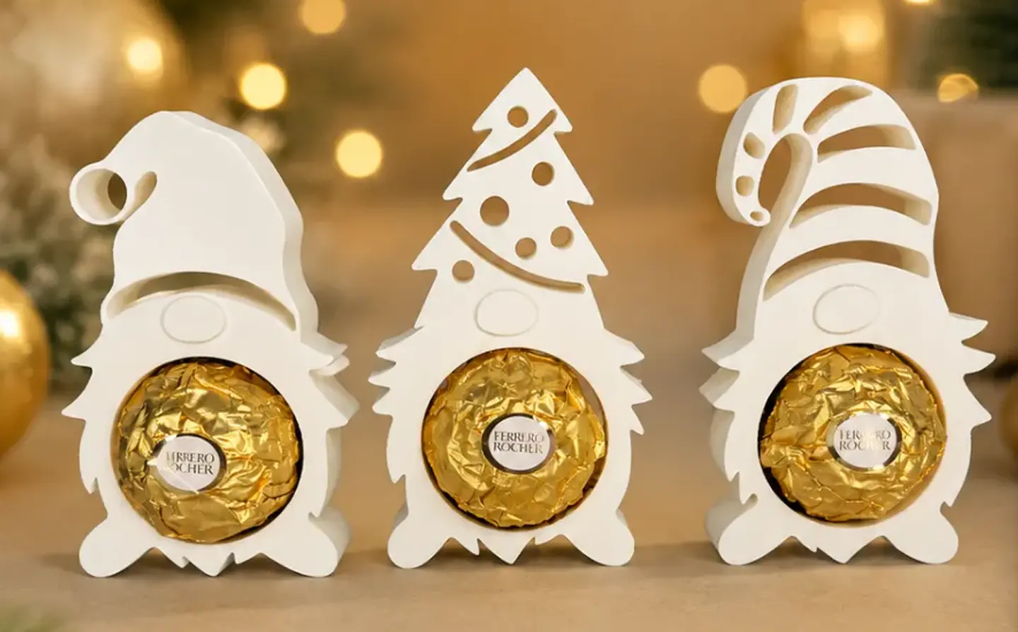 Porta-Chocolates de Natal Gnomos 1