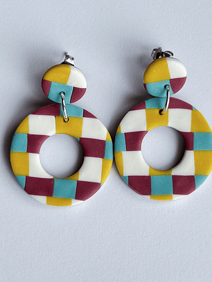 Brincos Padrão Andaluz - Redondo