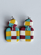 Brincos Padrão Andaluz Mini - Quadrado  - Thumbnail 2