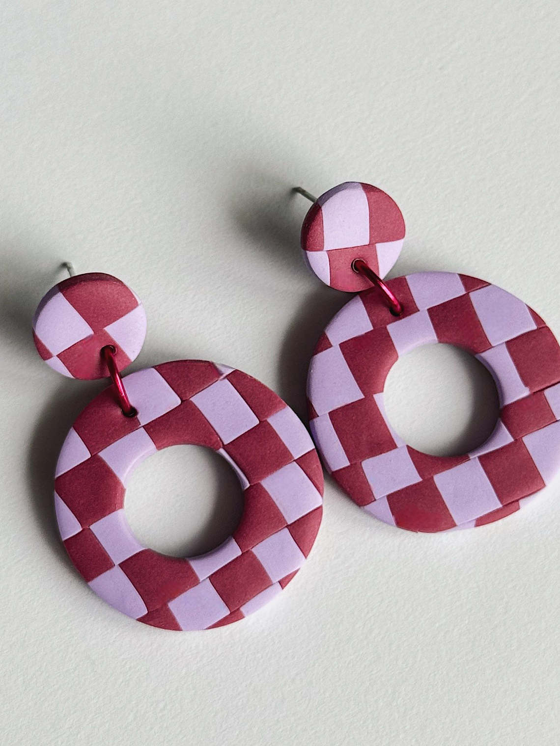 Brincos Padrão Dália - Redondo 1