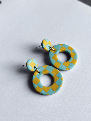 Brincos Padrão Amalfi - Redondo 