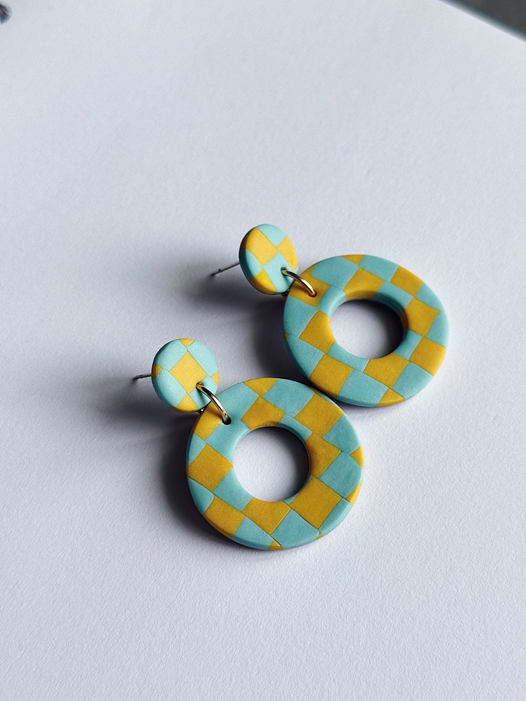 Brincos Padrão Amalfi - Redondo  1