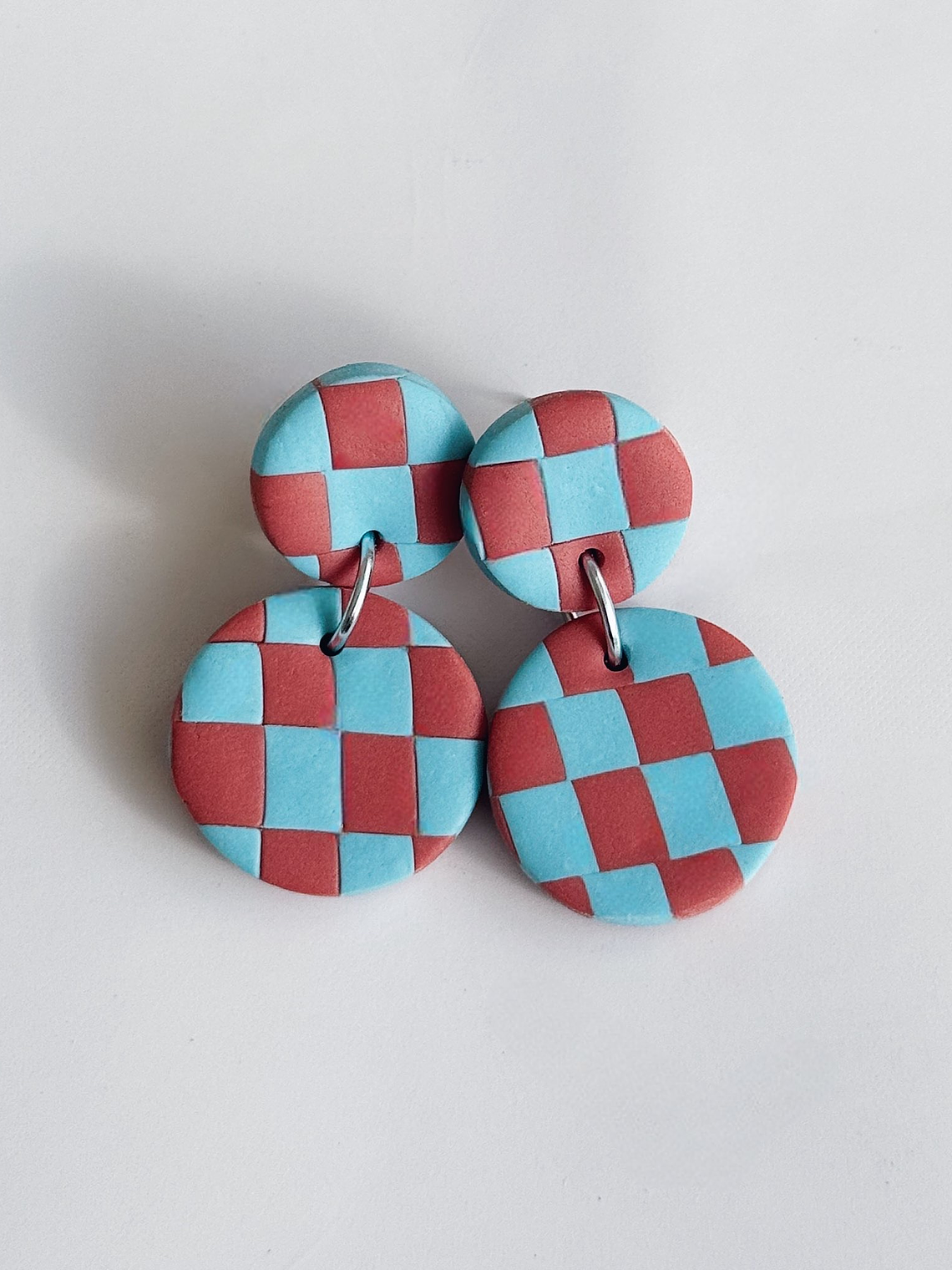 Brincos Padrão Barro mini - Redondo 2