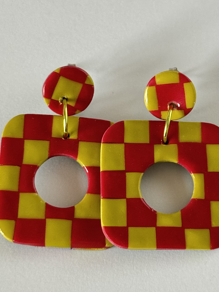 Brincos Padrão Circus 3