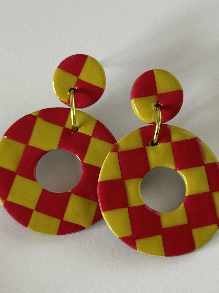 Brincos Padrão Circus 5